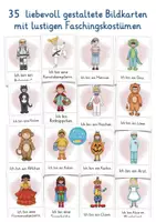 Vorschau - Präsentationen/Tafelbilder - Fasching Karneval Bildkarten Faschingskostüme Deutsch - Seite 1