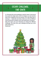 Προεπισκόπηση - Φύλλα εργασίας - Christmas Escape Room 7th-8th Grade / Χριστουγεννιάτικο Escape Room για την Α' και Β' Γυμνασίου - Σελίδα 1