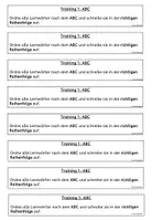 Vorschau - Arbeitsblätter - Lernwörtertraining: Deckblatt + einzelne Aufgaben (Klasse 2-4) - Seite 3
