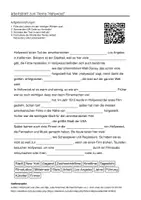 Vorschau - Arbeitsblätter - Arbeitsblätter zum Thema "Hollywood" + Lösung & MP3 + Infografik - Deckblatt