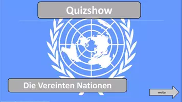 Vorschau - Spiele - Quizshow: Die Vereinten Nationen (Interaktives Ratespiel) - Deckblatt