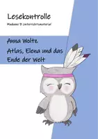 Vorschau - Arbeitsblätter - Lesekontrollen: Atlas, Elena und das Ende der Welt (inkl. Lösung) - Deckblatt