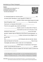 Vorschau - Arbeitsblätter - Arbeitsblätter zum Thema "Hünengrab" (Lückentext, Hörverstehen) + Lösung & MP3 - Deckblatt