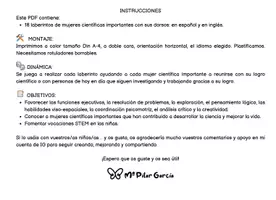 Vista previa - Juegos / Gamificación - LABERINTOS CIENTÍFICOS - 11 FEBRERO Y 8 MARZO - página 3
