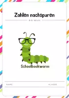 Vorschau - Arbeitsblätter - Ziffern nachspuren 🎨✏️ - Seite 1