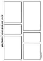Vorschau - Arbeitsblätter - KUNST: WEITERMALBILD, Kritzelbild Schneecomic - Seite 2
