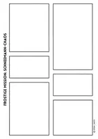 Vorschau - Arbeitsblätter - KUNST: WEITERMALBILD, Kritzelbild Schneecomic - Seite 3