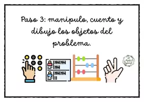 Vista previa - Tarjetas / Manipulativos - TARJETAS AUTOINSTRUCCIONES RESOLUCIÓN PROBLEMAS MATEMÁTICOS - página 3