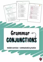 Aperçu - Inclusion - Les conjonctions en anglais : Règles d'utilisation (et, mais, parce que, ou, donc) - Page de couverture