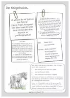 Vorschau - Anderer Materialtyp - Mein Pferdetagebuch Deckblatt und Minizeichenkurs - Seite 1