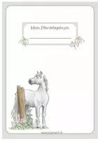 Vorschau - Anderer Materialtyp - Mein Pferdetagebuch Deckblatt und Minizeichenkurs - Seite 2