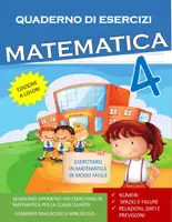 anteprima - Esercizi - Quaderno esercizi MATEMATICA classe 4 (in formato PDF) - Pagina di copertina
