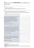 Vorschau - Arbeitsblätter - Finding your identity: What's in a name? - Seite 1