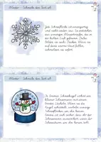 Vorschau - Stationenlernen - Abschreibkartei Winter VA+ VA Plus Alternative Buchstaben - Seite 2