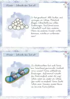 Vorschau - Stationenlernen - Abschreibkartei Winter VA+ VA Plus Alternative Buchstaben - Seite 3
