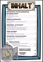 Vorschau - Stundenentwürfe - Planungsempfehlungen für meine Unterrichtsreihe "Freiheit" - Deckblatt