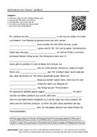 Vorschau - Arbeitsblätter - Lernplakat + Arbeitsblätter zum Thema "Jubiläum" + Lösung & MP3 + - Seite 1