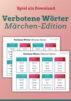 Vorschau - Quiz - Verbotene Wörter: Märchen-Edition (Spielidee) - Deckblatt
