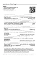 Vorschau - Arbeitsblätter - Arbeitsblätter "Junge" + Lösung & MP3 + - Deckblatt