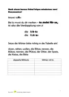Vorschau - Arbeitsblätter - Wörter mit z oder tz - alle Regeln - Seite 1