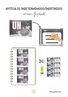 Vista previa - Hojas de trabajo - UN, UNA, UNOS, UNAS (1) - Portada