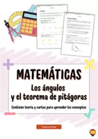 Vista previa - Unidades / Secuencias / Situaciones de Aprendizaje - Matemáticas: Ángulos y Teorema de Pitágoras (incluye cartas + ejercicios) - Portada