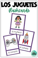 anteprima - Flashcard - Los juguetes FLASHCARDS - Pagina di copertina