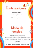 Vista previa - Unidades / Secuencias / Situaciones de Aprendizaje - Cajitas de Navidad para colorear - página 1