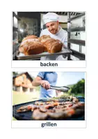 Vorschau - Bildkarten - In der Küche: Das mache ich (Verben) - Seite 2