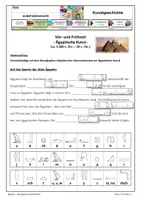 Vorschau - Stundenentwürfe - Ägypten, Hieroglyphen Ägypten, (auch Homeschooling) Ägypten - Seite 1
