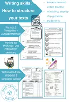Vorschau - Arbeitsblätter - Materialpaket: Analytic writing - Textanalyse-skills systematisch trainieren, Englisch Oberstufe - Seite 1