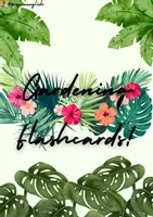 Aperçu - Cartes / Images - Flashcards de Jardinage en anglais! - Page de couverture