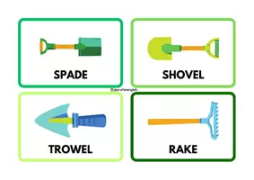 Aperçu - Cartes / Images - Flashcards de Jardinage en anglais! - Page 1