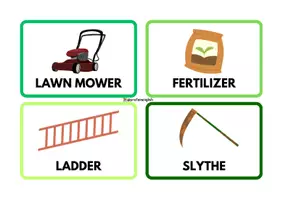 Aperçu - Cartes / Images - Flashcards de Jardinage en anglais! - Page 3