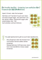Vorschau - Arbeitsblätter - Fred der wilde Frosch - Ergänzen bis 100 - Seite 2