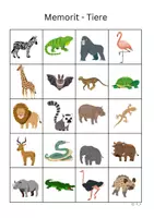 Vorschau - Spiele - Memorit - Gedächntisflitz Tiere aus Afrika - Seite 2
