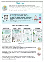 Vorschau - Arbeitsblätter - Würfelsätze Silvester Neujahr Klasse 1, Klasse 2, DaZ Sätze schreiben - Seite 3