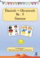 Vorschau - Arbeitsblätter - Deutsch - Ukrainisch Gemüse Nr. 7 - Deckblatt