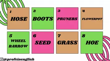 Aperçu - Jeux - Watch out: Jardinage en anglais! - Page 3