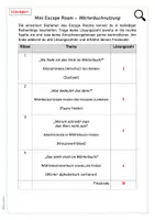 Vorschau - Spiele - Mini Escape Room - Stationenlernen: Wörterbuch - Duden - Seite 3