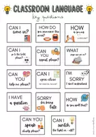 Aperçu - Apprentissages en autonomie - PACK Classroom language posters - Page 1