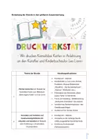 Vorschau - Stundenentwürfe - Druckwerkstatt (komplette Kunst Einheit Drucken / Leo Lionni) - Seite 2