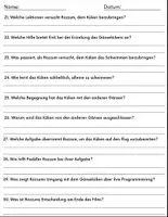 Vorschau - Arbeitsblätter - Film: "Der wilde Roboter (2024)" Fragen + Aktivitäten Rätsel mit Lösungen - Seite 3