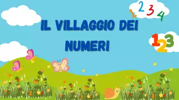 anteprima - Materiale di supporto/inclusione - Il villaggio dei numeri - Pagina di copertina