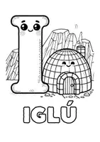 Vista previa - Manualidades / Dibujos para colorear - DIBUJOS DE VOCALES PARA COLOREAR - página 3