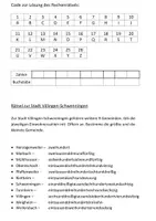 Vorschau - Arbeitsblätter - Rätsel zu Grundrechenarten, Einheiten umrechnen - Seite 2