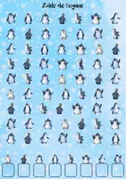 Vorschau - Arbeitsblätter - 🐧 Pinguin suchen und zählen Winter ZR 5-10 - Seite 3