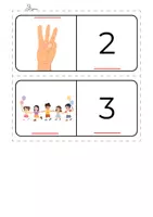 Vorschau - Interaktives Material - Zahlen-Domino ZR 5 | Spaß mit Zahlen | Mengenverständnis - Seite 2