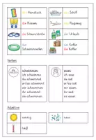 Vorschau - Spiele - Bingo mit Wortschatzliste - Jahreszeiten Materialpaket / Bundle - Seite 3