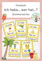 Vorschau - Spiele - Ich habe... Wer hat...? - Jahreszeiten Materialpaket / Bundle - Seite 1